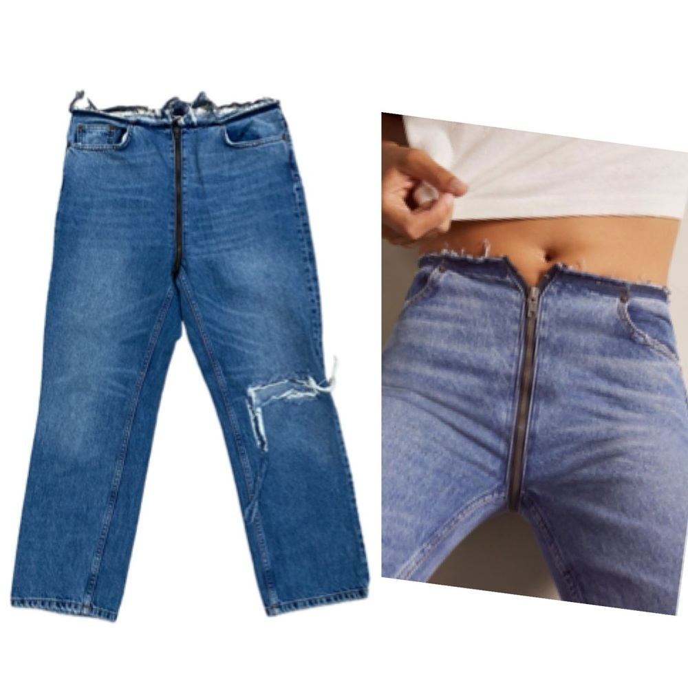 BDG Zippered Crotch Straight Leg Ripped‎ Jeans W29